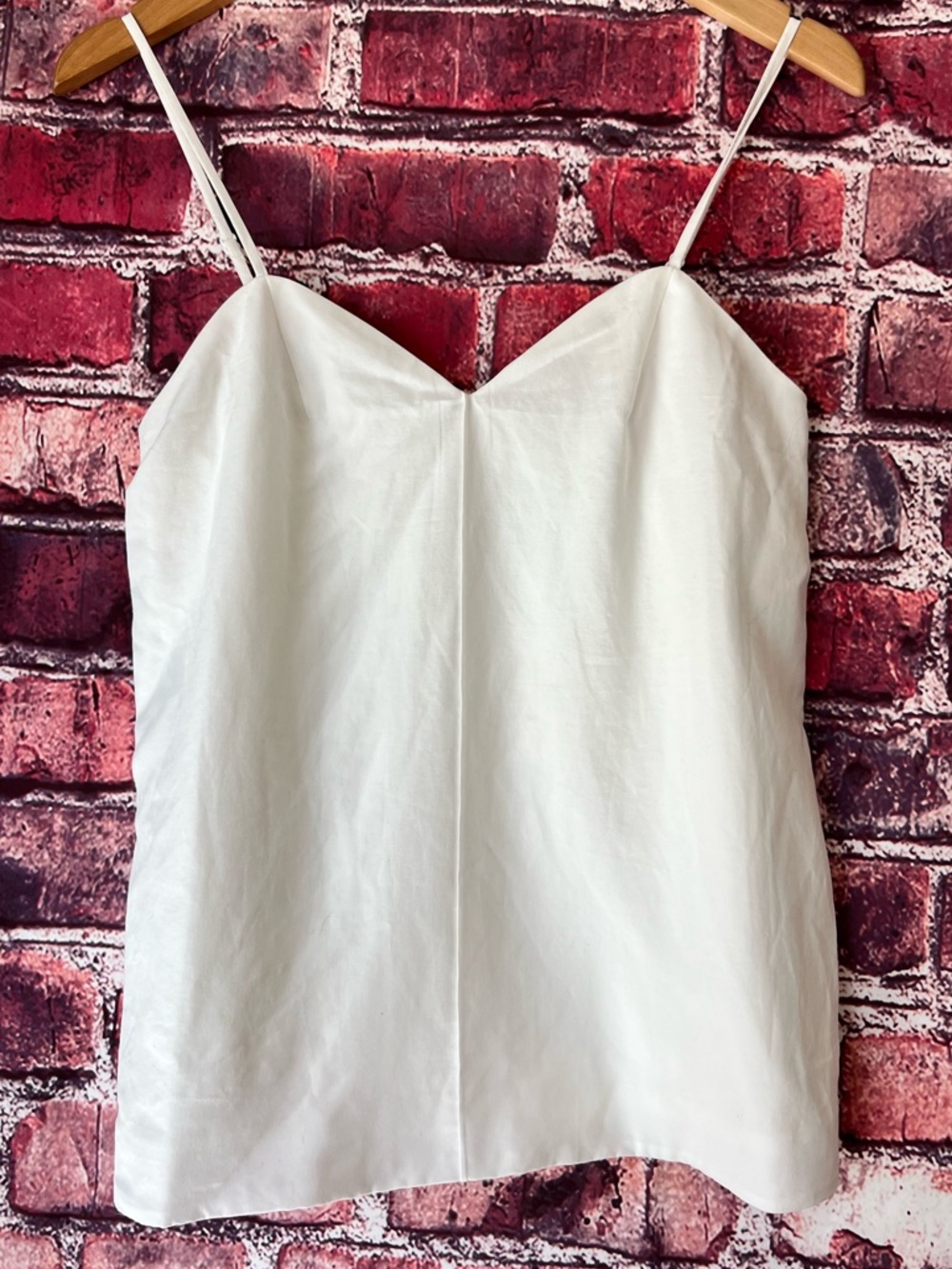 Mare Mare Anthropologie Linen Blend V-Neck Tunic Tank
